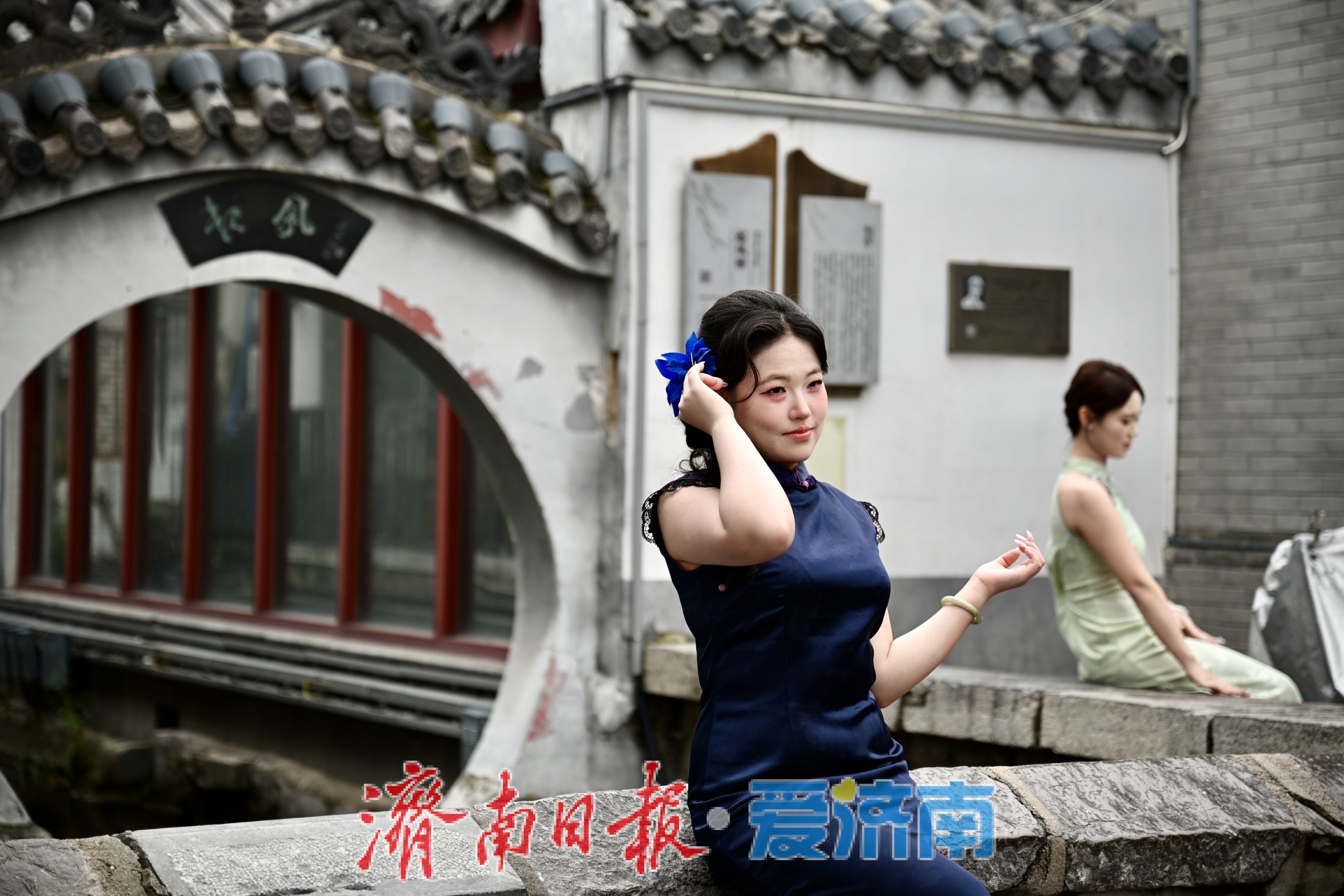 暑热渐退游人至 济南起凤桥打卡热度持续高涨