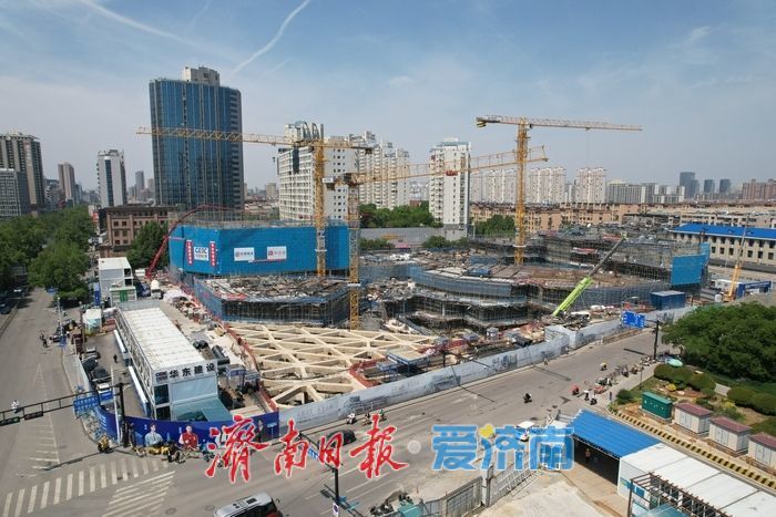 致敬劳动者！洪楼1905项目假期攻坚，城市地标加速成型