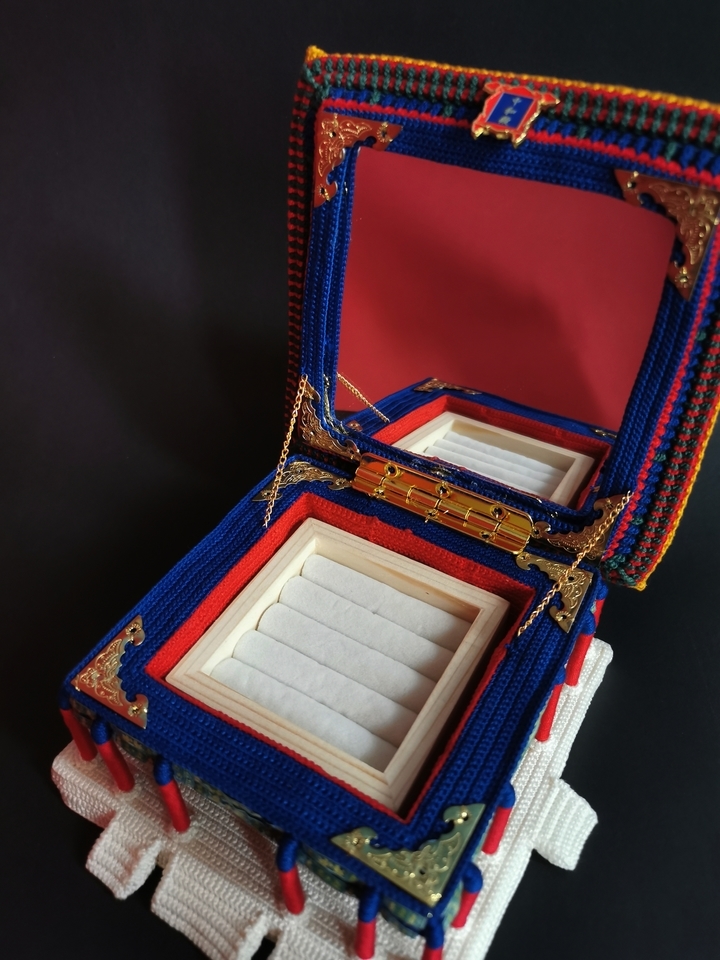 用毛线钩出故宫、圆明园、天坛……济南85后“织女”把钩针技艺玩出花样