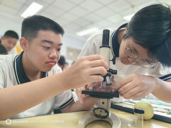 高新区海川中学旅游路校区的生物课堂如此精彩