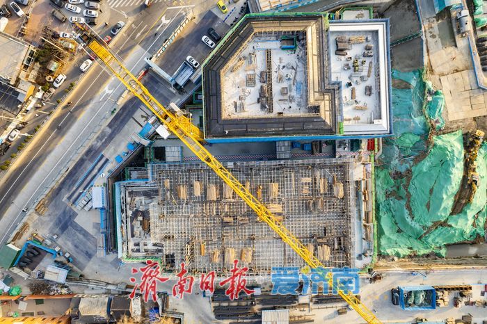 大明湖畔新地标，角楼庄A地块项目轮廓初现