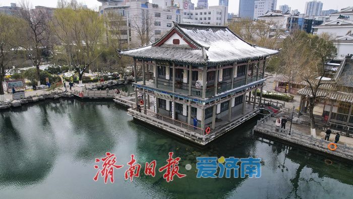 雪后五龙潭，一步一景皆诗意