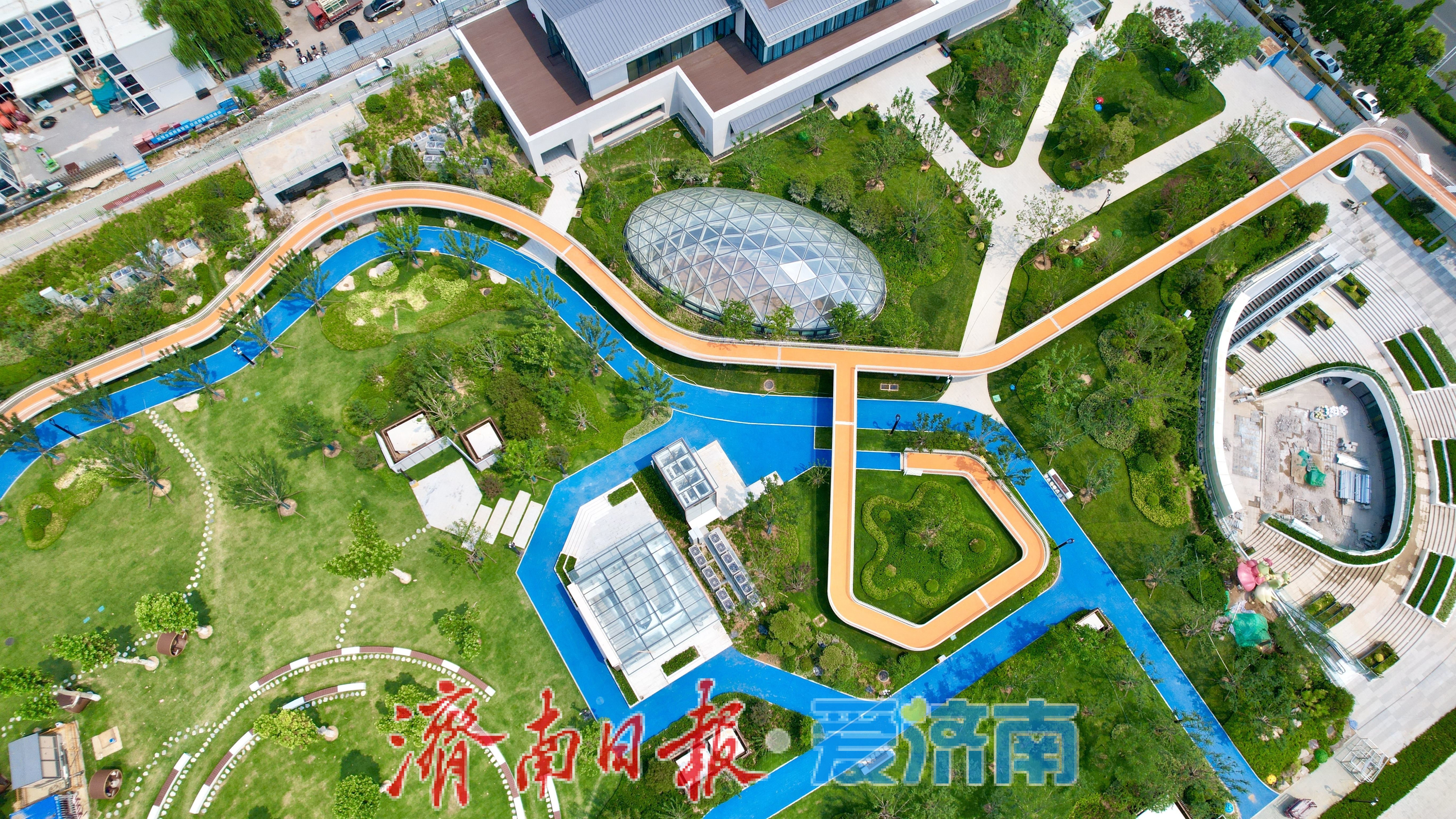 槐荫区重点民生工程提速 济南槐苑文化体育公园迎新进展