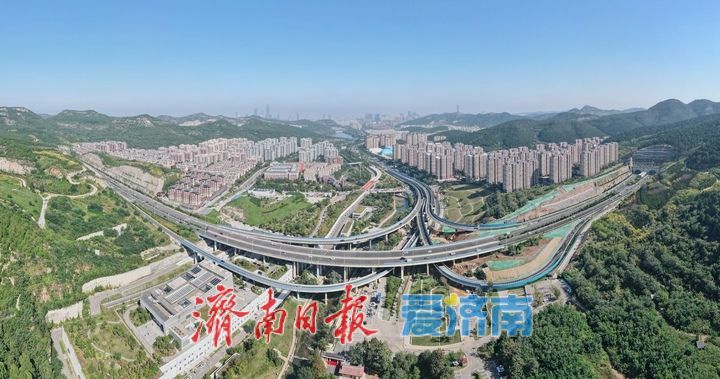 项目强省会｜二环南快速路龙鼎立交新建匝道桥展露新貌