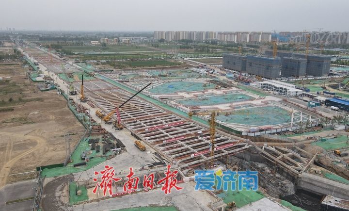 黄河大道二期地下快速路主体建设加速推进