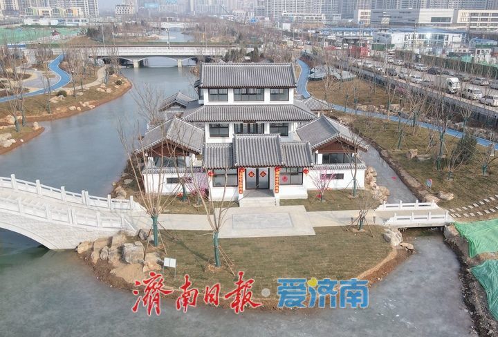 延续泉城历史文化脉络，北园大街—小清河连通工程复建“白鹤书院”