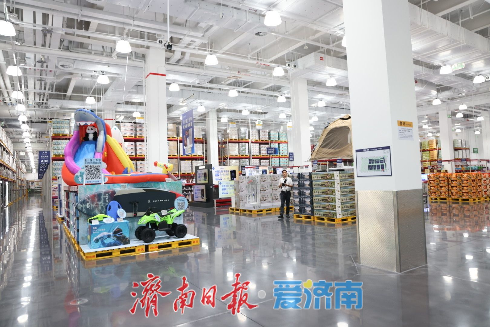 抢先探秘内场！看济南山姆内部筹备最新进展
