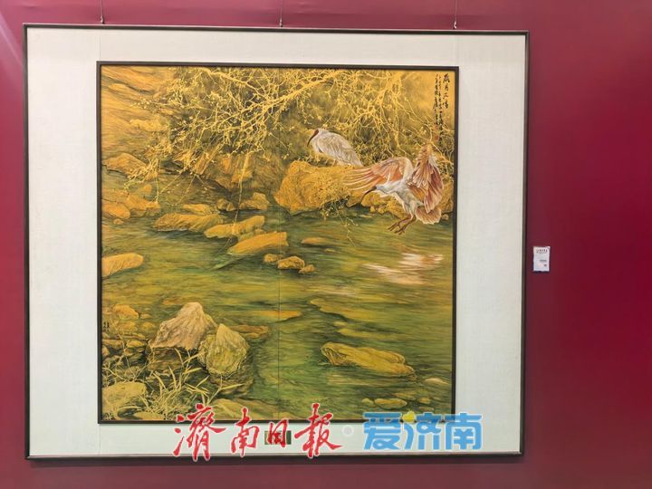 “青蓝相继——曹俊携博士生回母校作品联展（济南站）”在山东科技大学济南校区启幕