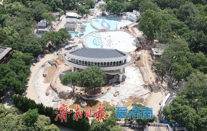 一年四季 泉在济南丨泉城公园水上世界改造，打造“公园里的微度假文化街区”