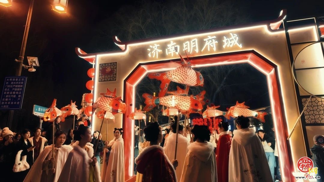 四戏闹新春 泉城年味浓 四方景致交织泉城最浓新春图景