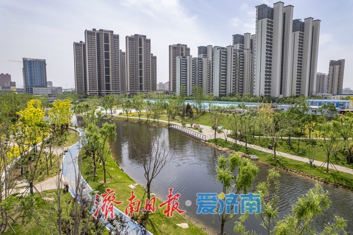 中泺河改造赋能城市升级，铺就滨水生态发展新路径