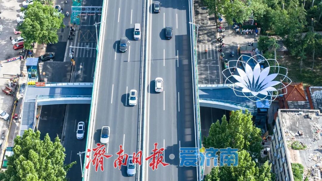 助力泉城交通升级，4座人行天桥将于“五一”假期前投入使用