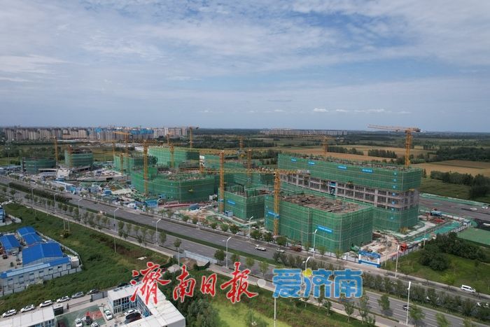 项目强省会｜济南起步区综合医疗中心轮廓渐显