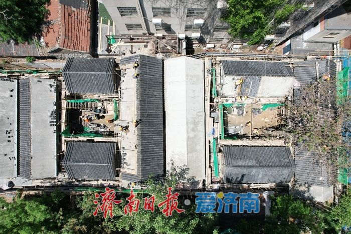 济南百年建德里修缮推进 让商埠记忆“活”起来