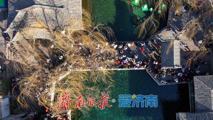 泉涌春意浓，周末泉水游热度不减