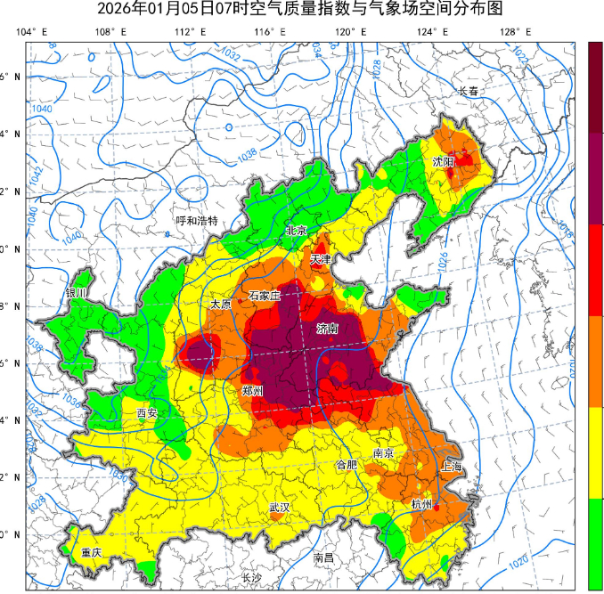 济南出现今年首次空气污染过程，何时好转？