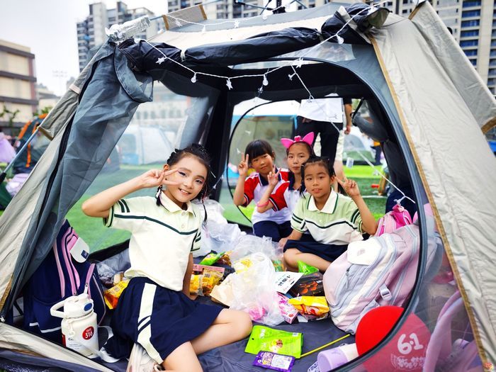 千人共赴帐篷之约！槐荫区弘雅学校帐篷节点亮璀璨夏夜