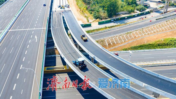 济莱高铁历城站添高架匝道 助力济枣高铁枢纽联动