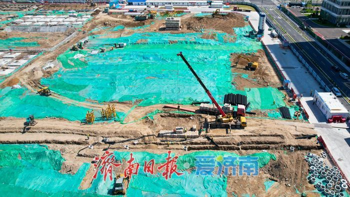 济南特医食品制造产业园项目建设有序开展 赋能生物医药健康产业高质量发展