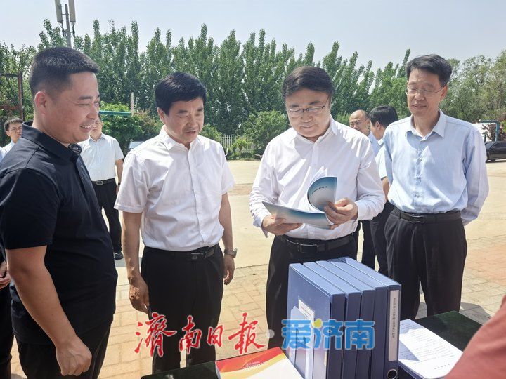 认真开展学习教育扎实做好农业生产各项工作 杨峰到新旧动能转换起步区、商河县调研