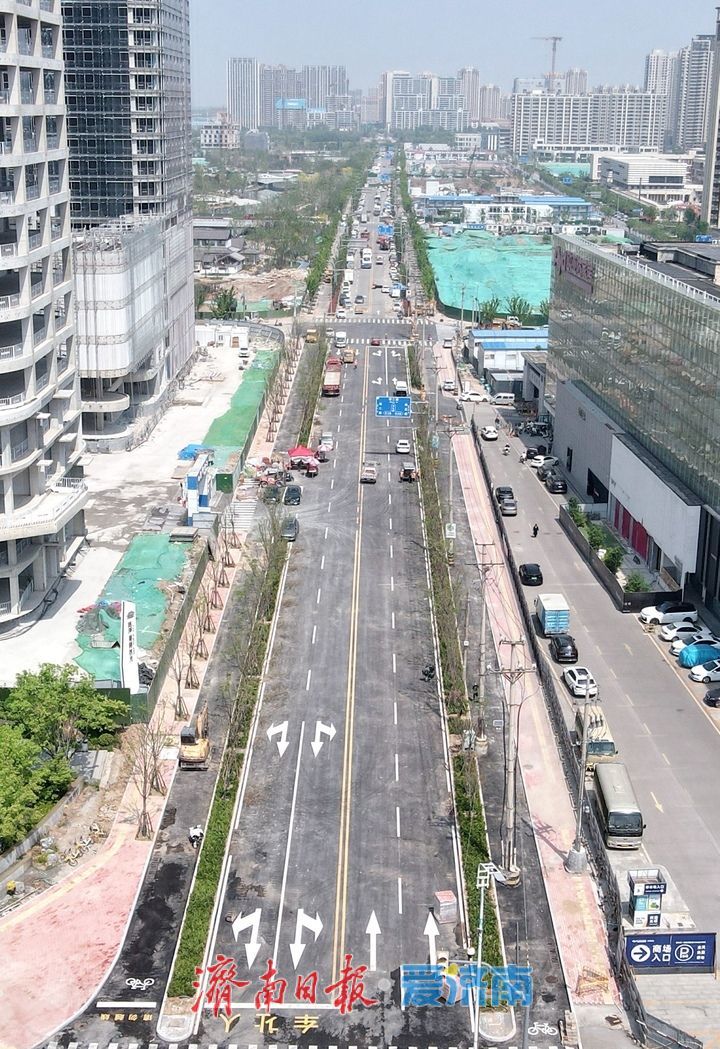 百米“瓶颈路”打通，济南北湖片区交通路网更趋完善