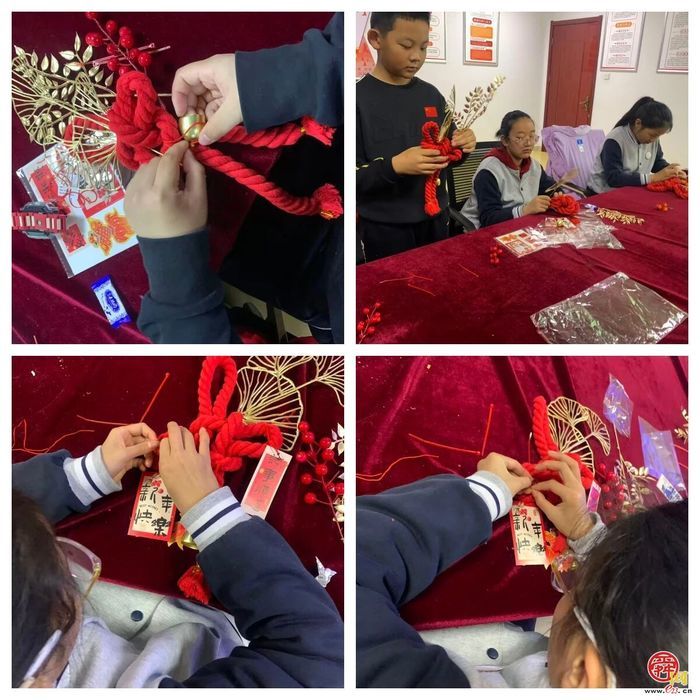 巧手传年味，童心传民俗情丨济南市高新区雅居园小学开展非遗制作体验活动