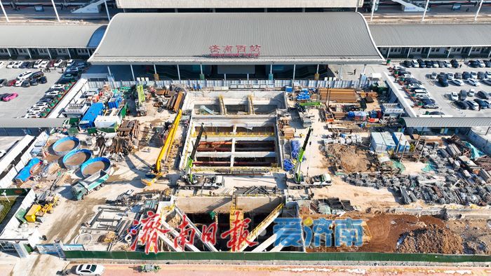 项目强省会｜城市“交通脊梁”渐成型 济南轨道交通6号线西段建设全力推进