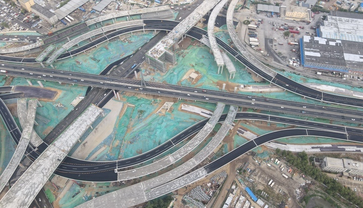 济南零点立交东西向主线桥将拆除重建