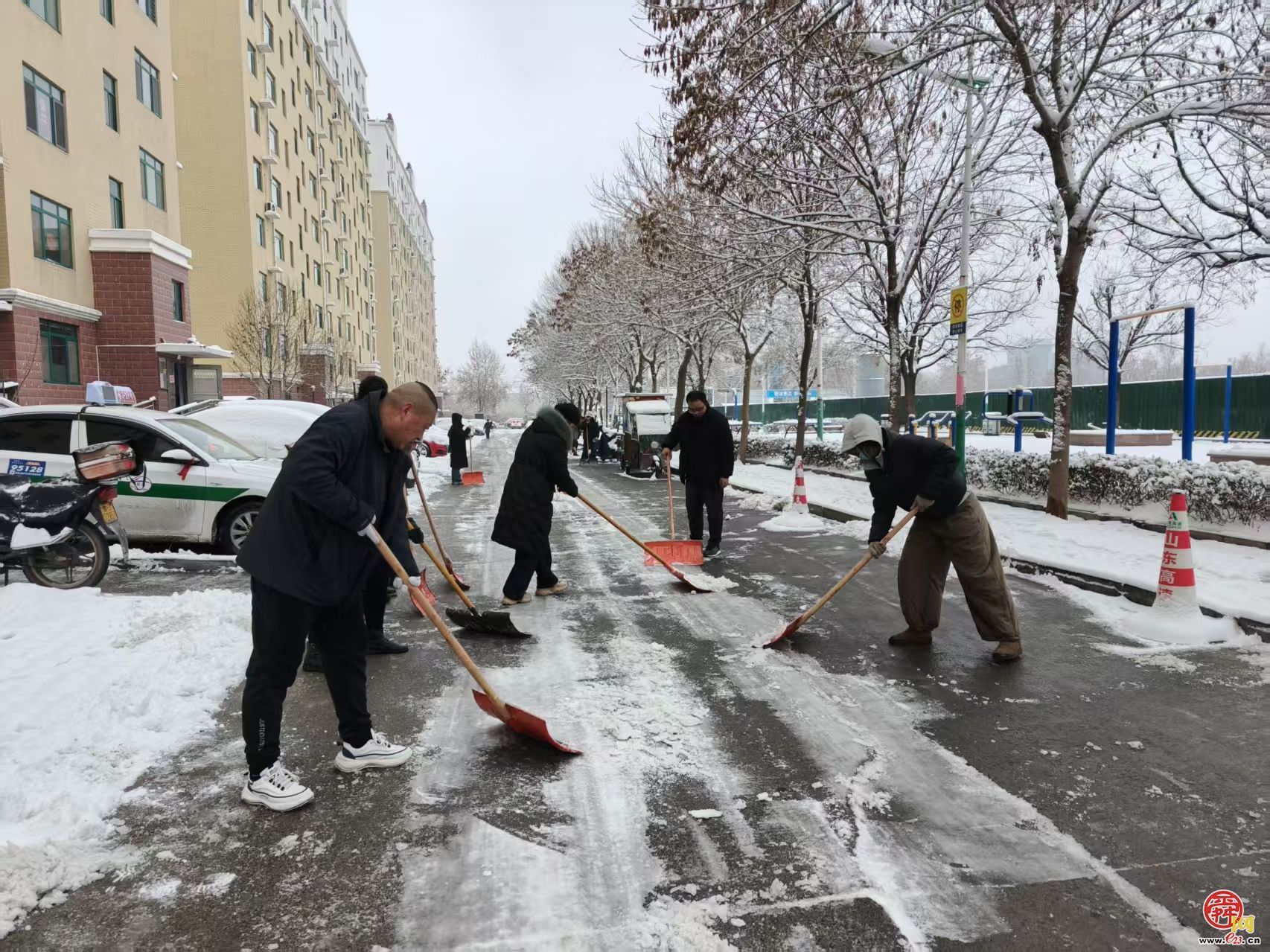 迎寒而上 清出温度——济南全城联动打响清雪除冰“共治战”