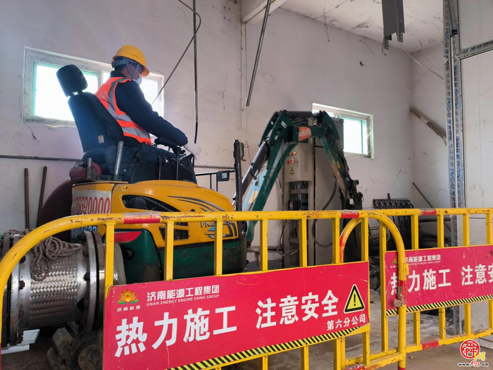 暖意经纬间 济南热力集团大温差机组改造加速推进，赋写济南温度