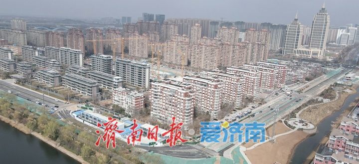 项目强省会｜腊山河西路南延半幅道路放开通行，周边路网连通成环