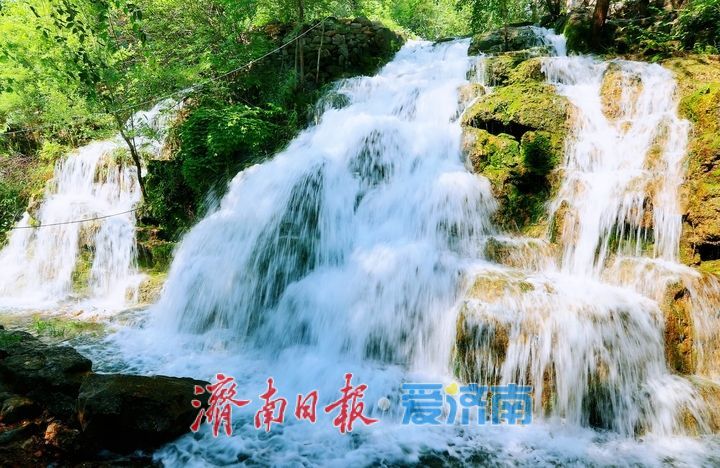 一年四季 泉在济南丨济南南部山区瀑布美景惹人醉