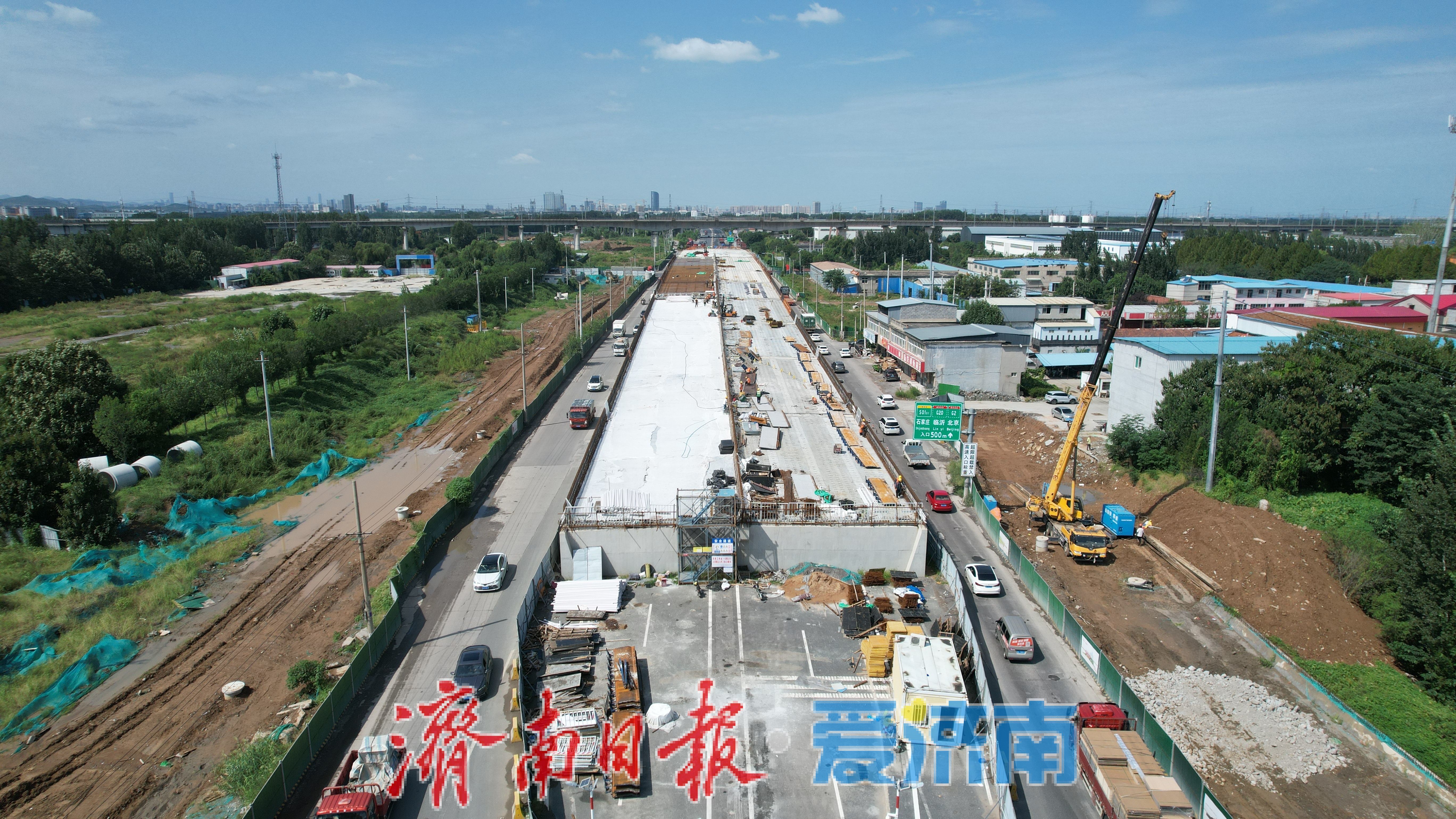 工业北路东延项目稳步建设 助力“四港三区”联动发展