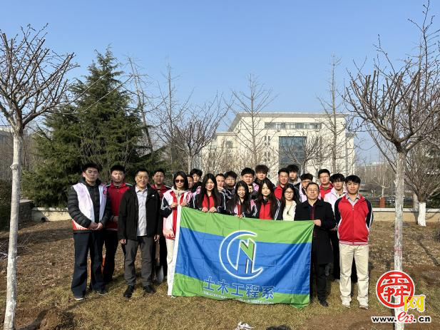 济南工程职院开展“匠心植绿，筑美校园”植树节主题活动