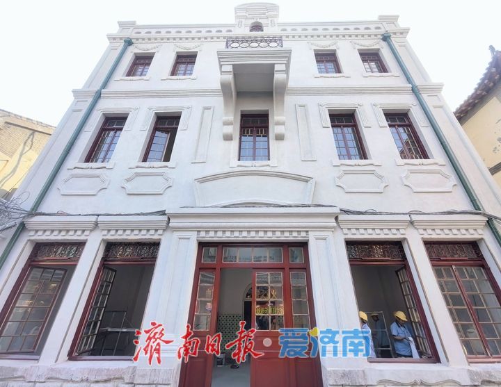 项目强省会｜济南芙蓉街百年古建筑经保护修缮展露新颜