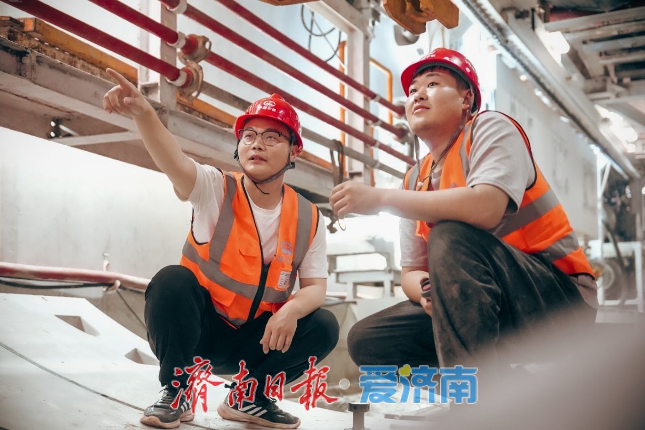 项目强省会｜济南轨道交通9号线一期工程华山东路站至华山站左线盾构顺利始发