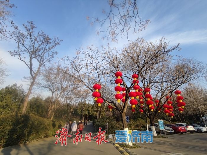 天朗气清庆新春 济南大年初一暖意融融