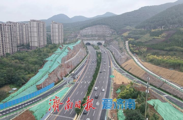 济南二环南路龙鼎立交新建匝道桥工程9月29日零时开放通行