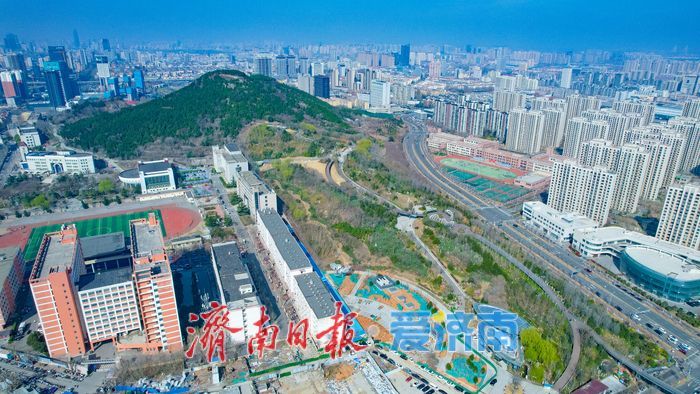 一年四季 泉在济南丨晴好沐春风 茂陵山公园春景正盛