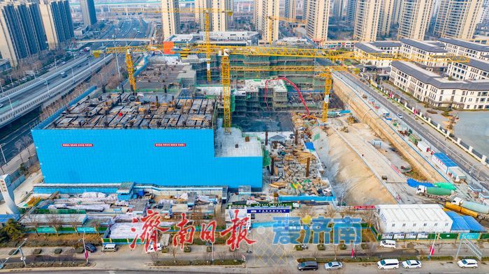 济南西部新地标加速崛起 银泰百货项目稳步推进