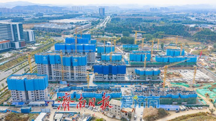 济南国际医学中心安置六区项目有序推进 民生安置工程建设提速