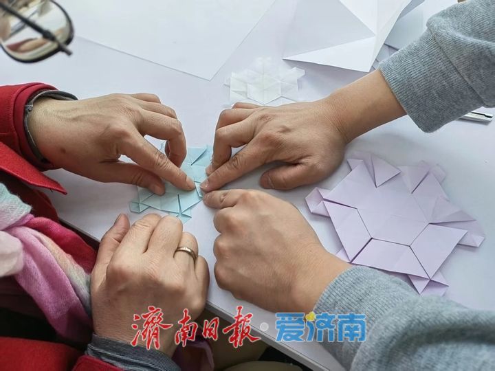 “泉”在济南过大年｜“瑞雪迎春兆丰年”创意折纸亲子体验活动在济南市美术馆（济南画院）举办 