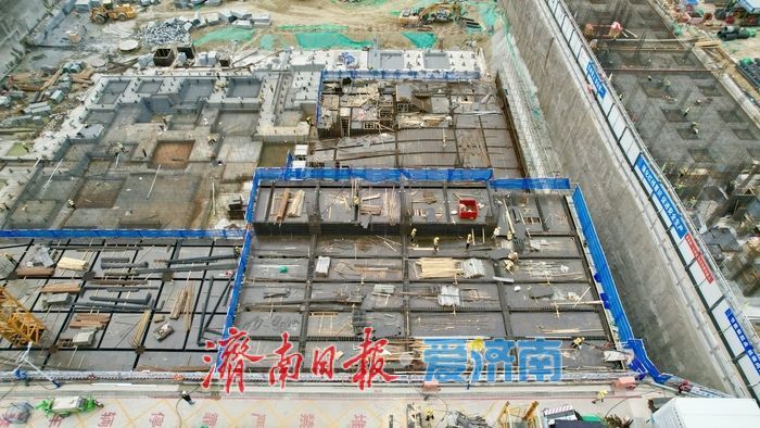 项目强省会｜天桥区城市更新重点工程提速 标山二期A地块迈入地下室施工阶段