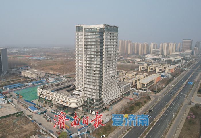 项目强省会｜不负春光建设忙 济南西部智慧停车场项目进入收尾阶段