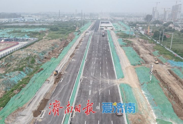 济南黄河大道二期加速推进路网建设