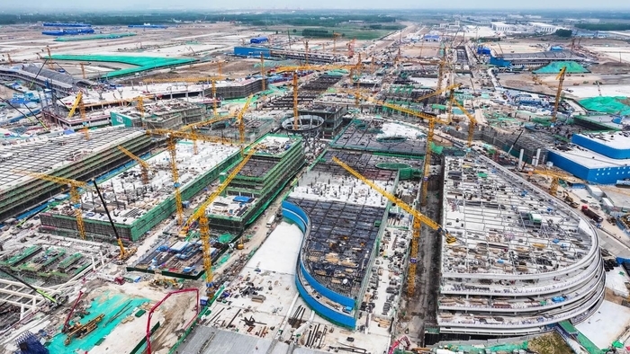 项目强省会｜济南机场二期改扩建工程“高空云泉”设计造型初现