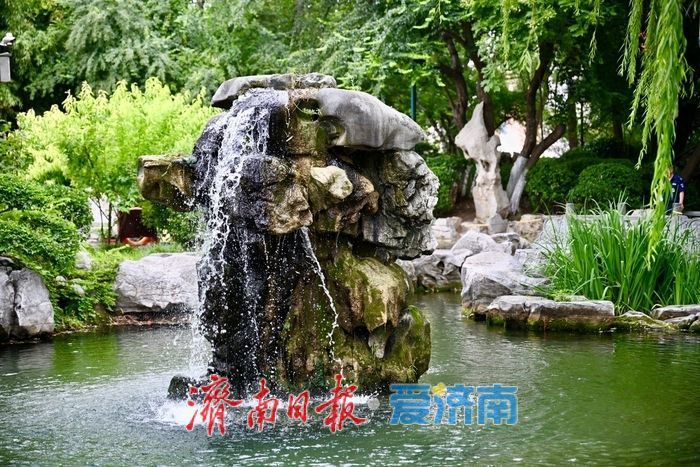 一年四季 泉在济南丨泉水节盛会尽显泉城生态底色，月牙泉稳定喷涌打造赏泉胜地