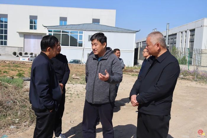 章丘普集街道开展重点项目推进现场督导活动