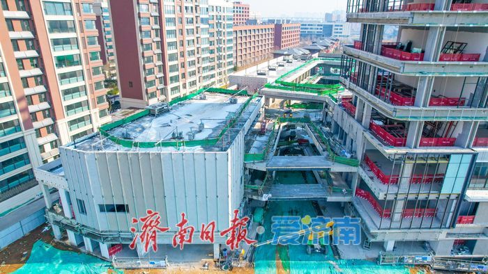 集购物、餐饮、办公于一体，山东第一医科大学商业配套项目进入装饰装修阶段