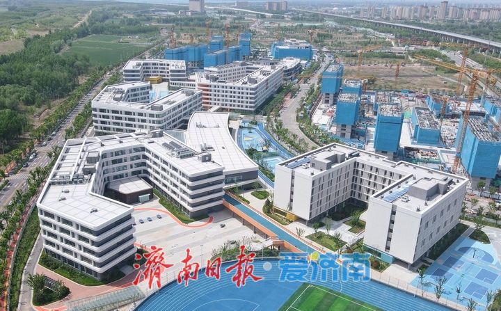 增强起步区优质教育配套，济南都市阳台东组团国际学校加速“冲刺”